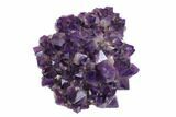 Deep Purple Amethyst Crystal Cluster - Congo #148706-2